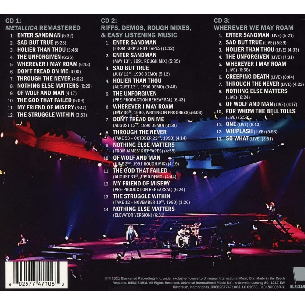 Metallica (3CD)