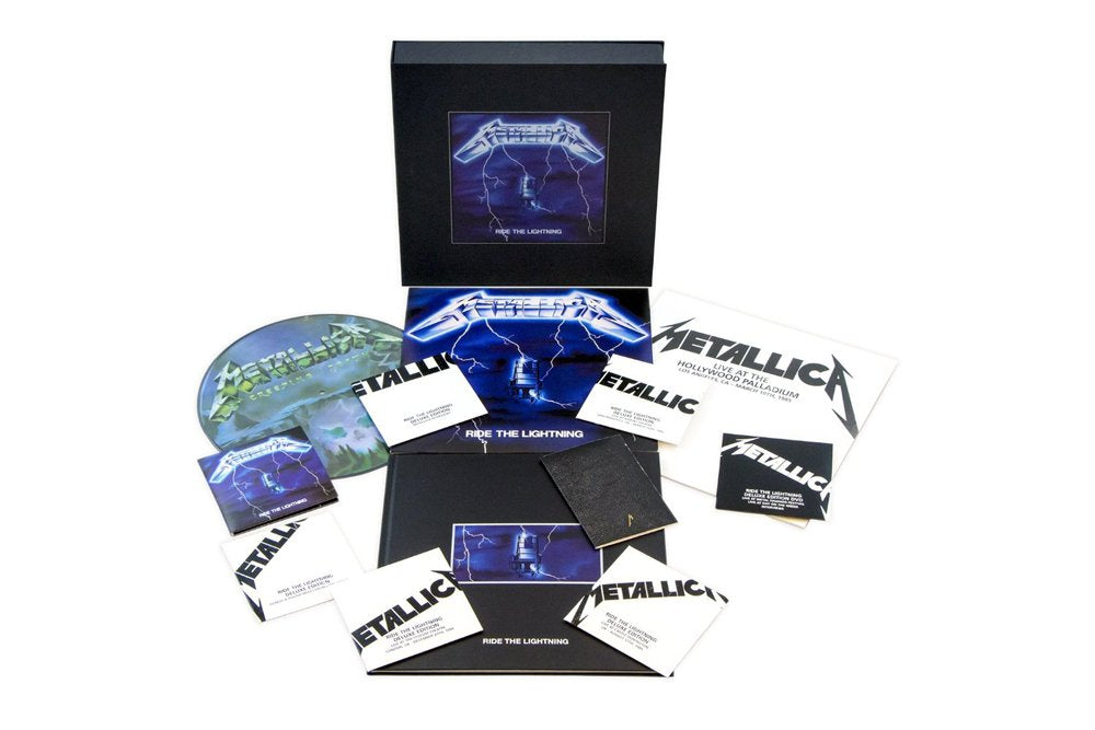 Ride The Lightning BOX Set 6CD + DVD + 3LP + 12"