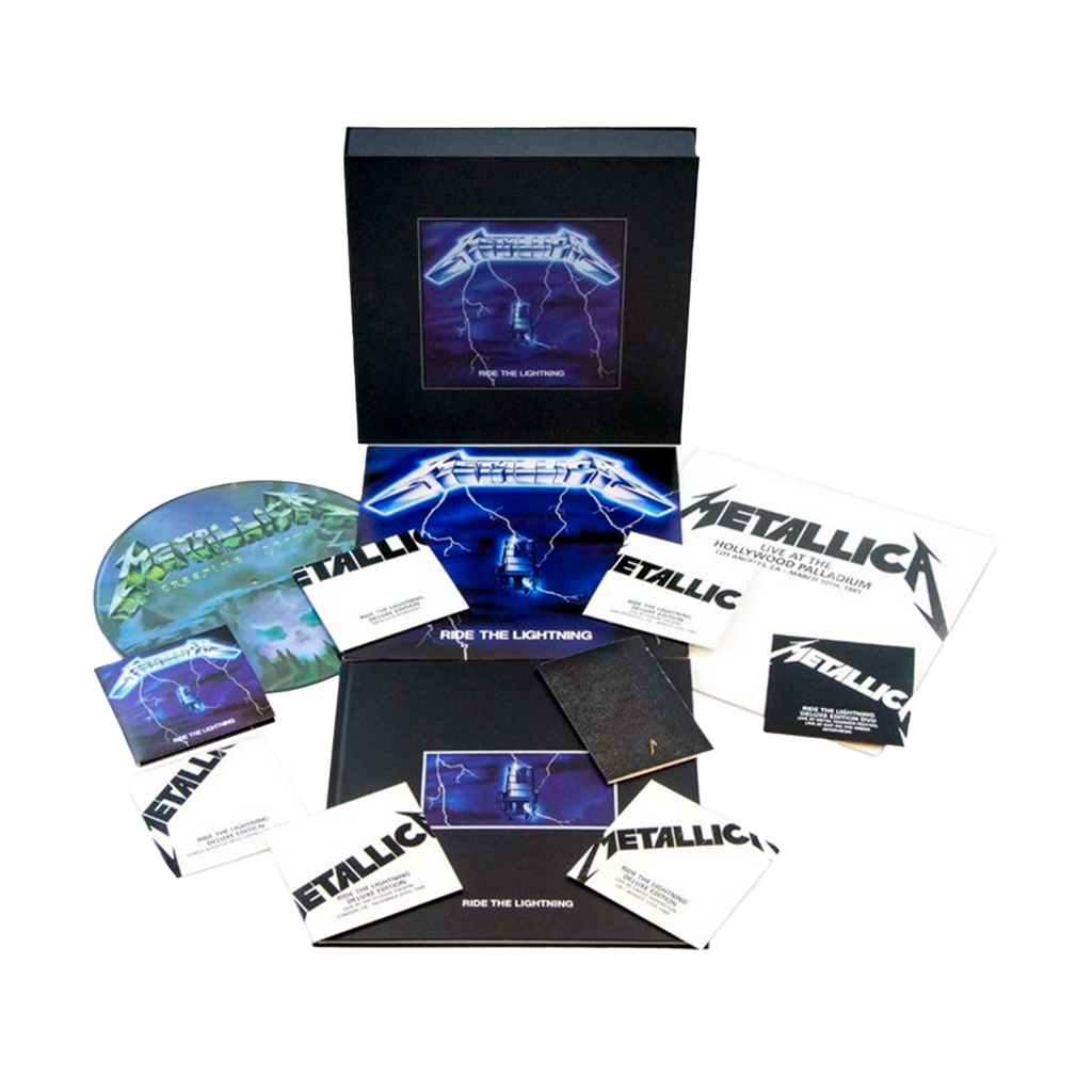 Ride The Lightning BOX Set 6CD + DVD + 3LP + 12"